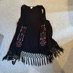 Ariat Cutest Black Sleeveless Vest